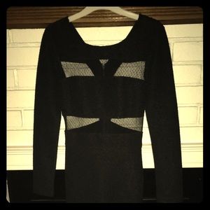 [🖤]Open back Band Dress